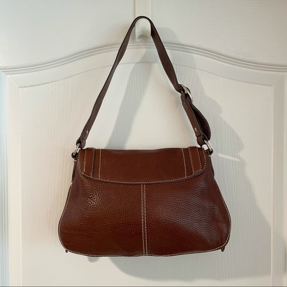 Burberry London Leather Shoulder Bag - Picture 3 of 9